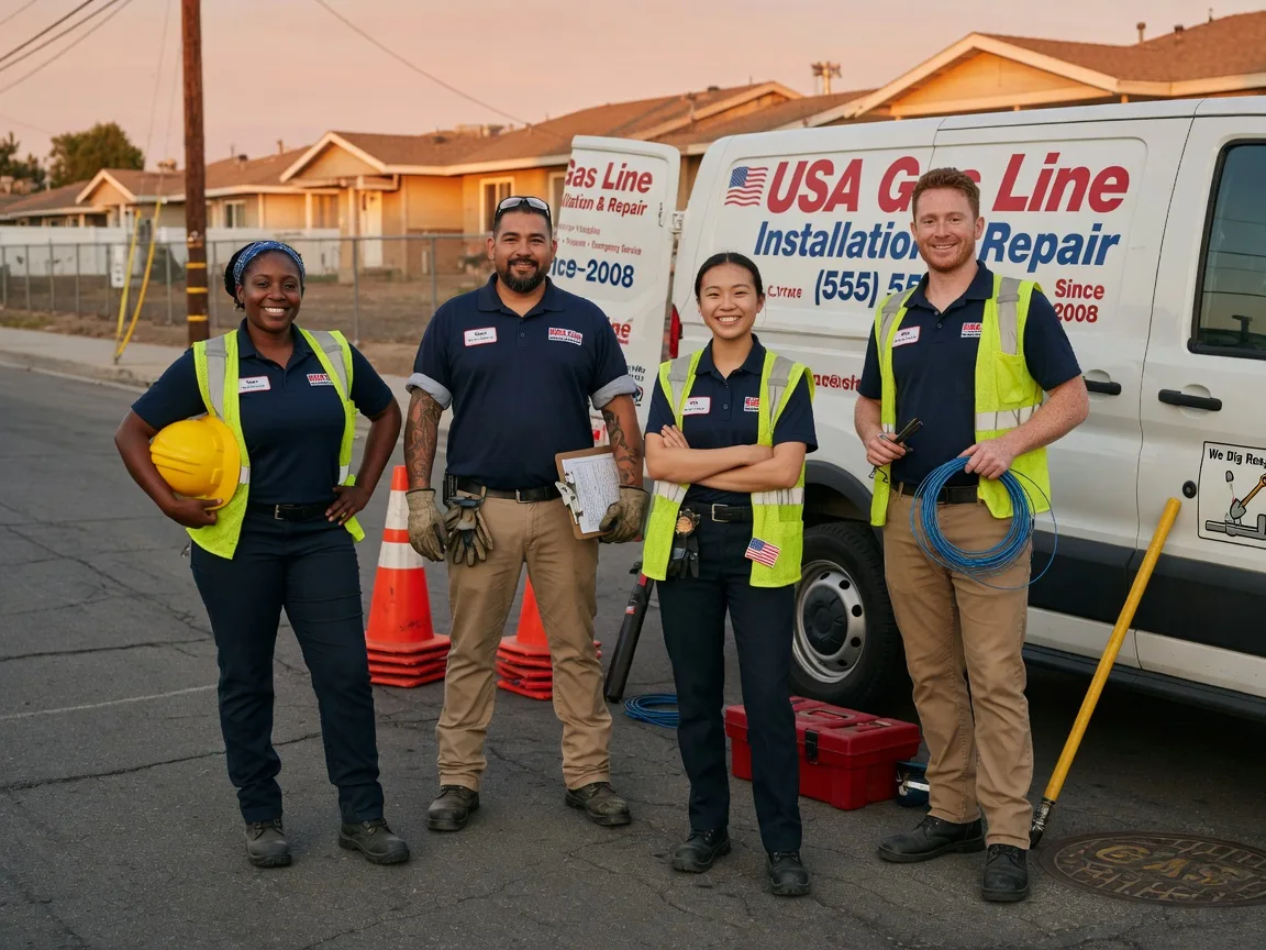 Gas Line Installation company in Huddy, KY